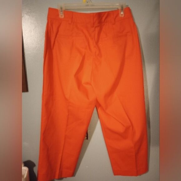 Kim Rogers coral Capri with pockets - Picture 9 of 12